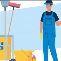 نظافت چی منزل آقا هستم