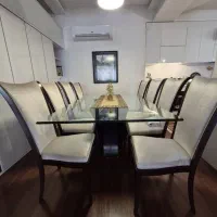 مبلمان ۷ نفره  استیل ومیز ناهار خورید۸نفره