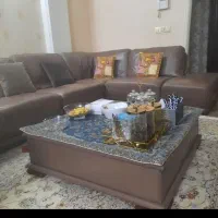 مبل ال ( چرم واقعا طبیعی )