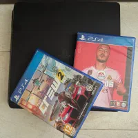 Ps4 slim 500g دو دسته