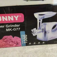چرخ گوشت و بخارپز کاملا نو باکارتن