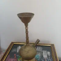 قلیون قدیمی برنجی