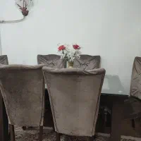 میز غذا خوری شش نفره سالم