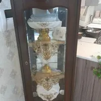 ویترین راش تمام چوب