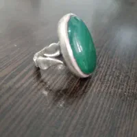 انگشتر عقیق سبز
