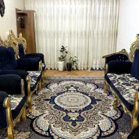 مبل سلطنتی همراه با میز تلفن