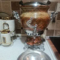 سماور  گازی سالم بدون هیچ پوسیدگی و ایرادی