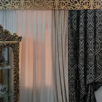 دو عدد کتیبه پرده مخمل