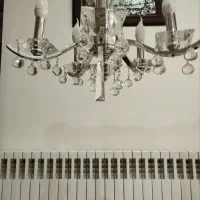 دو عدد لوستر زیبا