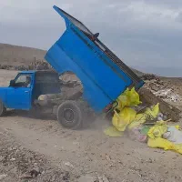 حمل نخاله و خاک و مصالح و ماسه با نیسان کمپرسی