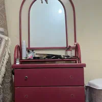 میز آرایش دخترانه با آینه و کشو