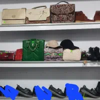 تعدادی کیف،کفش،جوراب