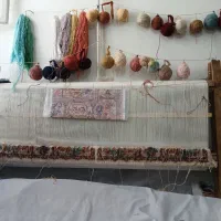 فرش نیمه ‌کاره