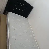 تخت خواب یک نفره ب همراه تشک نو