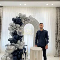 بادکنک آرایی تخصصی/تولد/دیزاین درمحل/آموزش