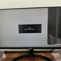 مانیتور LG اینچ۲۴ پنل شکسته