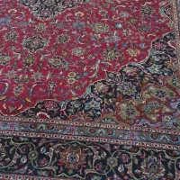 فرش دستباف 12 متری رنگ لاکی
