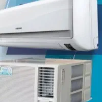 سرویس .نصب وگازگیری ‌کولرهای دوتیکه وپنجره ای