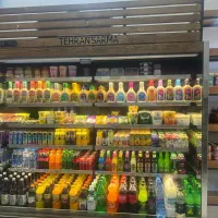 یخچال ایستاده پرده هوا طرح چوب