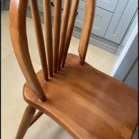 چهار تا صندلی چوب راش نو نو