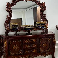 کنسول چوبی