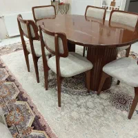 میز غذاخوری ومبلمان