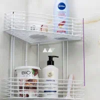 شلف حمام دو طبقه و سه طبقه ، جنس ، ضخیم ، ضدزنگ