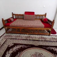 تخت سنتی|تخت و سرویس خواب|شهمیرزاد, |دیوار