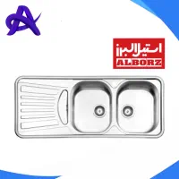 سینک ظرفشویی استیل البرز مدل 725 (استور امیر)