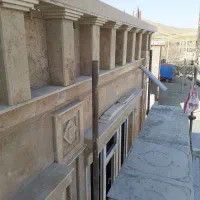 اجرای نمای ساختمان با سنگ و سرامیک، کاشیکاری