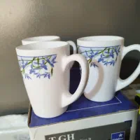 لیوان و فنجان نعلبکی و کاسه ارکوپال فرانسه