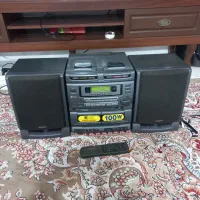 رادیو ضبط کاست سی دی خور سالم و مرتب در حد نو
