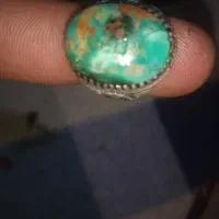 انگشتر نقره نیشابور اصل شجر رکاب صفوی