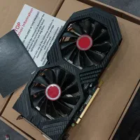 گرافیک rx580 با پیچ پلمپ دما زیر ۷۰