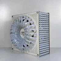لوستر دستساز ۱۵۰ وات مناسب برای منازل (پرنور)