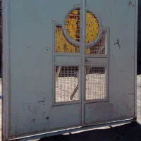 درب حیاط ماشین رو