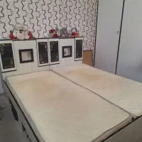 دو تخت تک نفره با دراور
