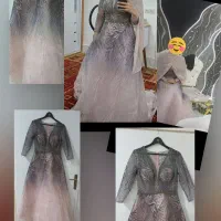 لباس مجلسی ولرداتی لبنان سایز ۳۸ تا ۴۰