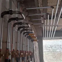 لولکشی گاز رو توکار و آتش نشانی تروخشک