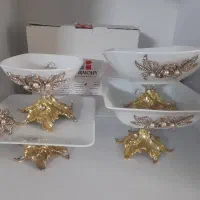 ظروف پذیرایی ۴تیکه نو نو