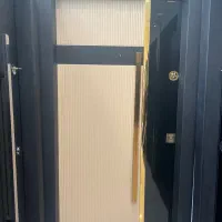 درب ضدسرقت طرح ورتی گلس کرم