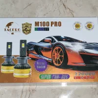 هدلایت لنزو مدل M100 pro پایه H4 بسته دو عددی
