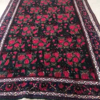 قالی دستباف گلسرخی عتیقه