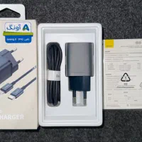 شارژر ۲۰ وات بیسوس به همراه کابل تایپ‌سی لایتنینگ