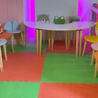 میز و صندلی چوبی (مهدکودک/خانه بازی/کاردرمانی)