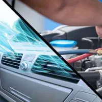 گازگیری ونشت یابی کولر خودرو