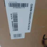 ماشین لباسشویی جی پلاس r808s/آکبند/گلدیران
