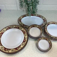 سرویس ۲۵پارچه ملامین قدیمی