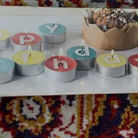 شمع تولد خارجی(برند المانی) تخفیف دار
