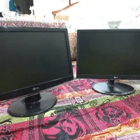 ۲ عدد مانیتور ال جی ۱۹ اینج